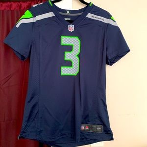 🟡EUC🟡 Seattle Seahawks #3 Russell Wilson Jersey - Women’s Large